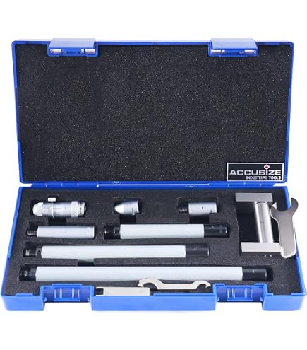 Mitutoyo 137-214 Tubular Vernier Inside Micrometer, Extension Rod